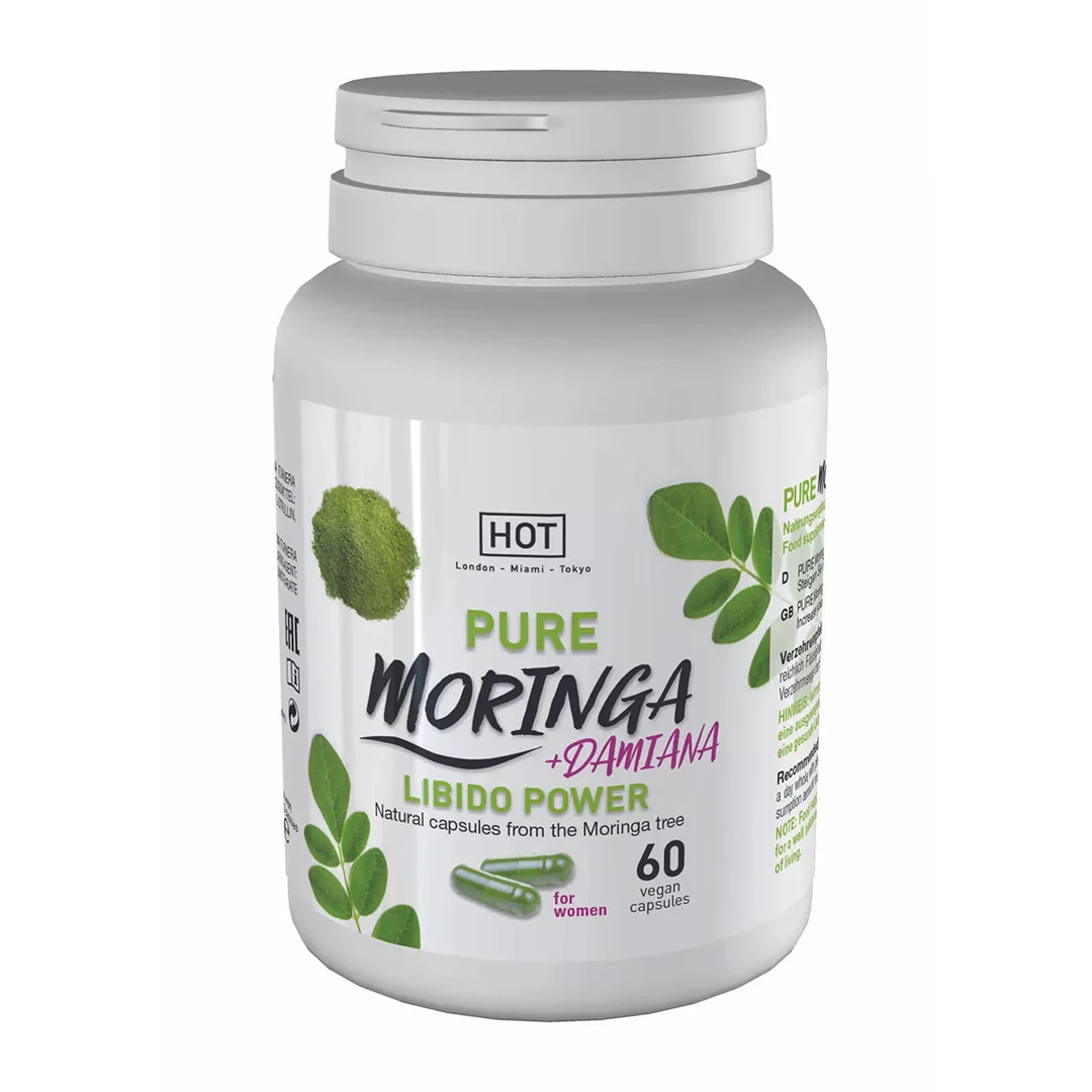 Capsule per la libido femminile: HOT Moringa Libido Power Caps (60 pezzi) - immagine 2