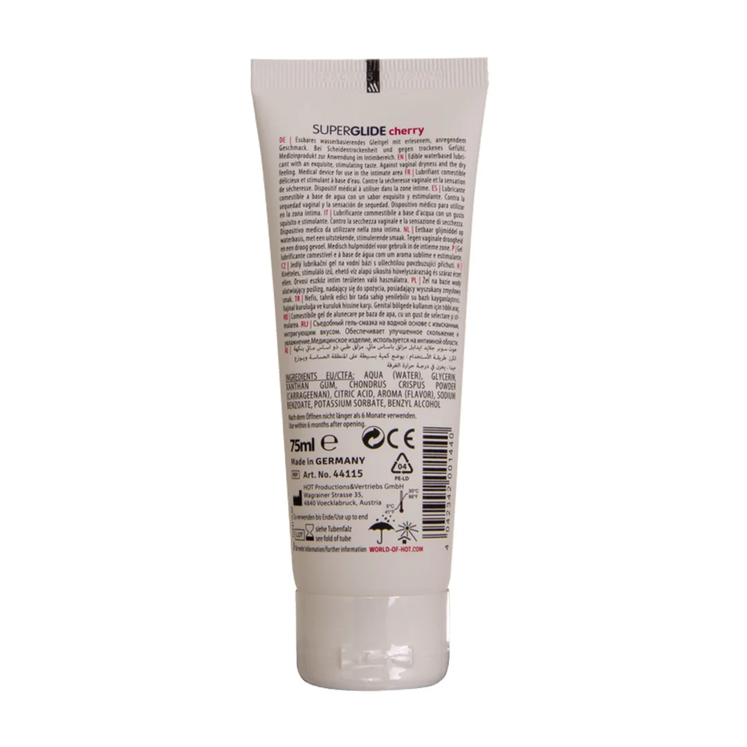 Gel lubrificante commestibile HOT Superglide - immagine 1