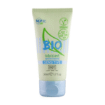 Lubrificante a base d'acqua, biologico e vegano, con carragenina e aloe vera, dispositivo medico, senza profumo e senza sapore, 50 ml - immagine 2