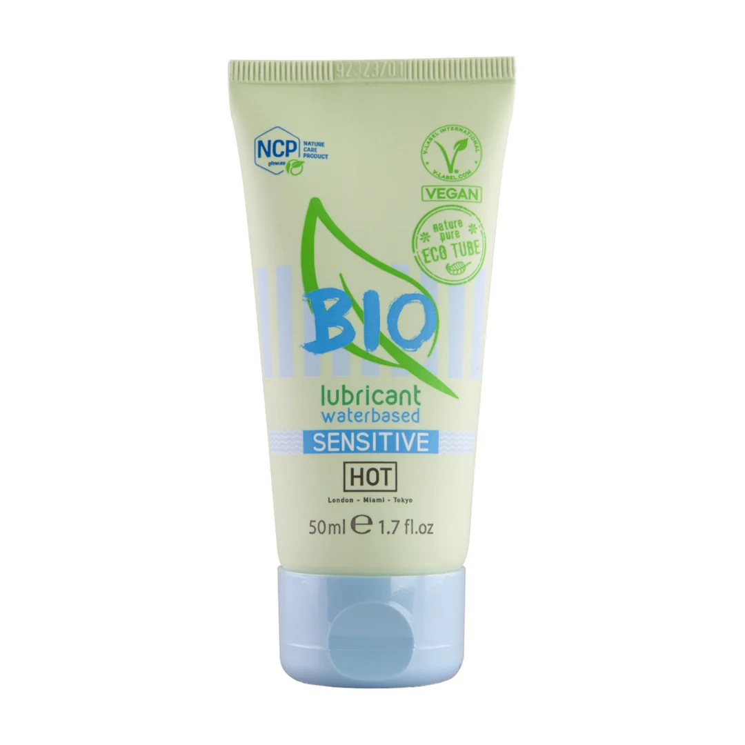 Lubrificante a base d'acqua, biologico e vegano, con carragenina e aloe vera, dispositivo medico, senza profumo e senza sapore, 50 ml - immagine 2