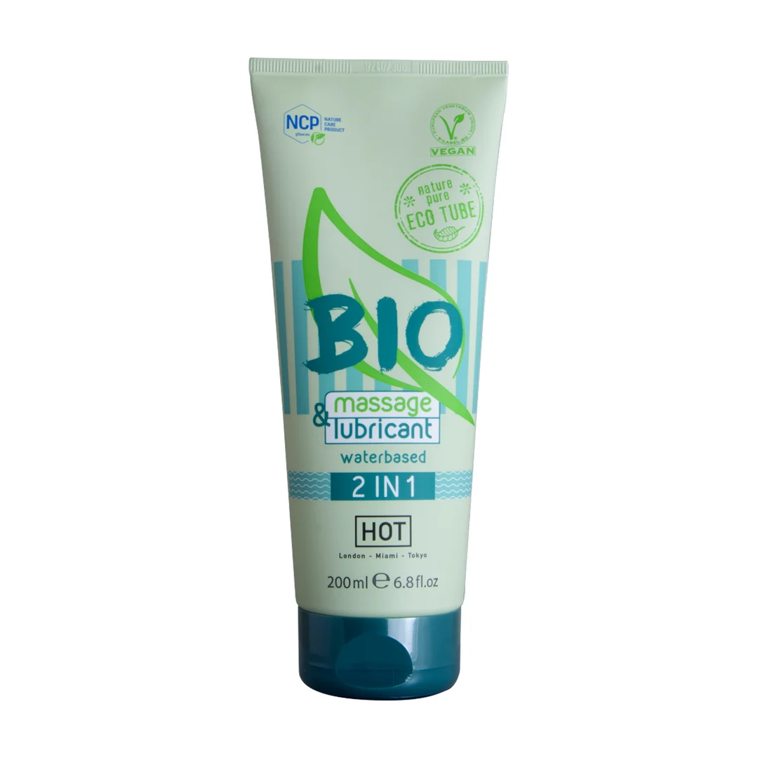Gel da massaggio e lubrificante HOT 2 in 1 - immagine 2