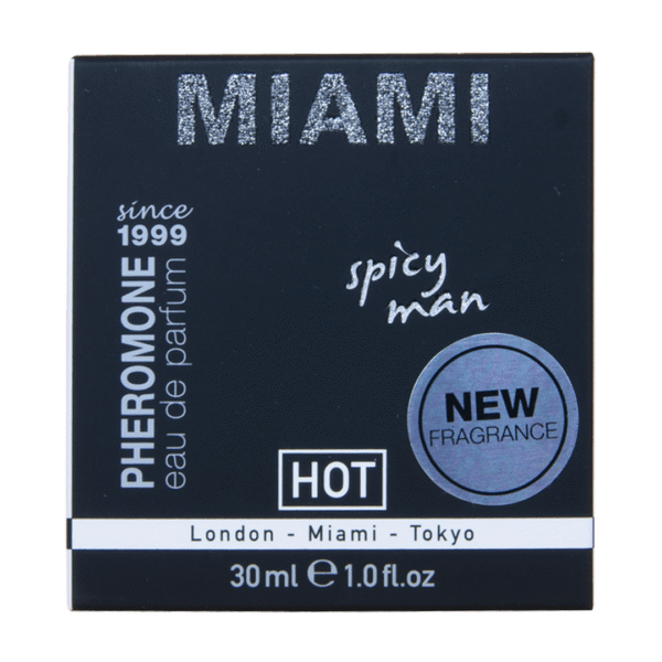 HOT Miami Spicy profumo ai feromoni per uomini, 30 ml