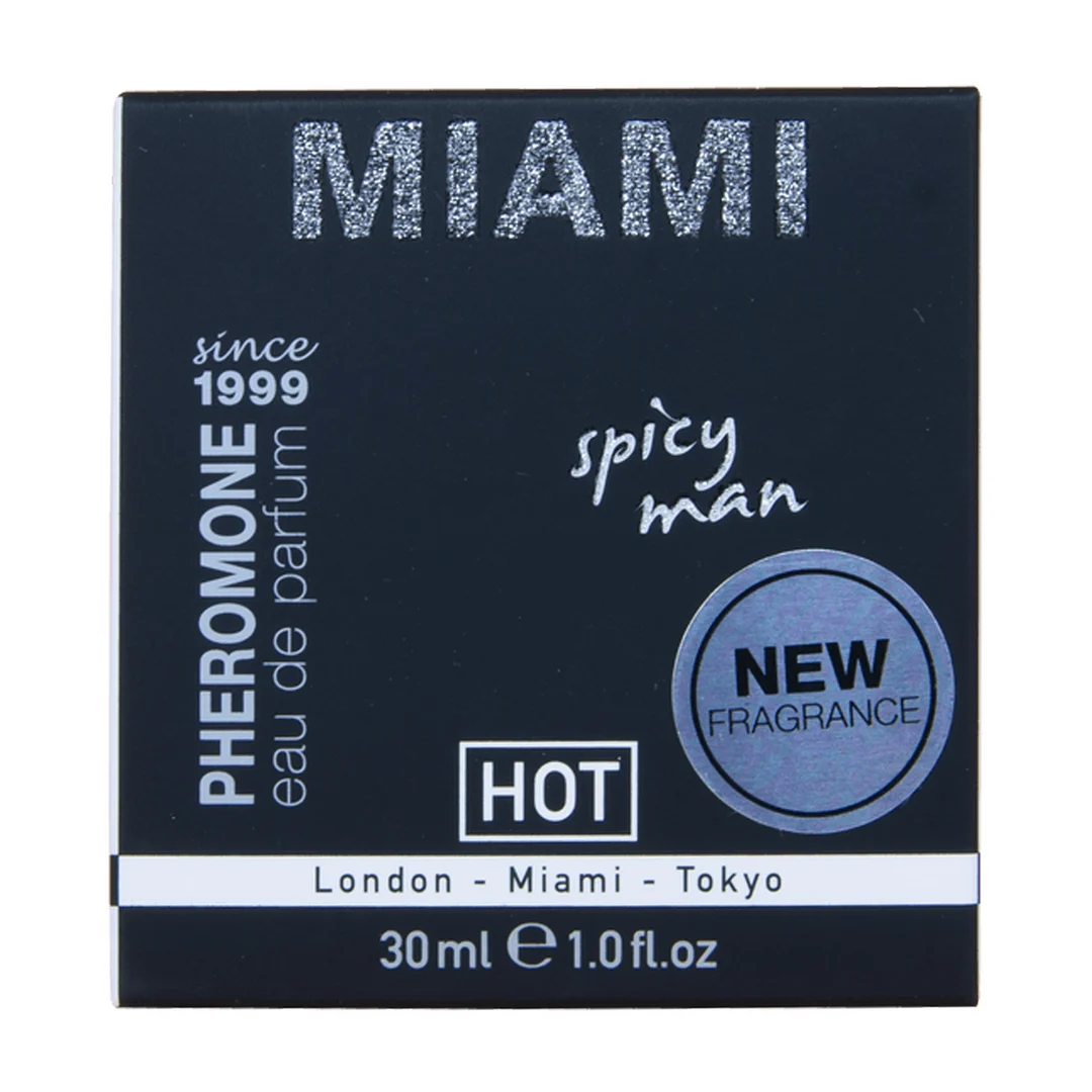 HOT Miami Spicy profumo ai feromoni per uomini, 30 ml - immagine 1