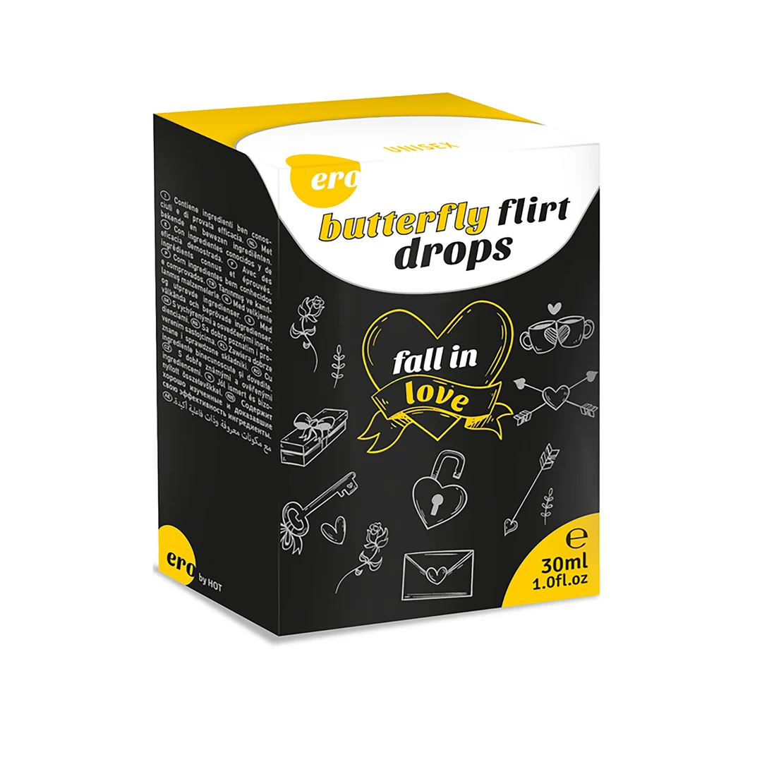 Gocce stimolanti del desiderio – Stimulating Drops – Butterfly Flirt Drops (30 ml) - immagine 1