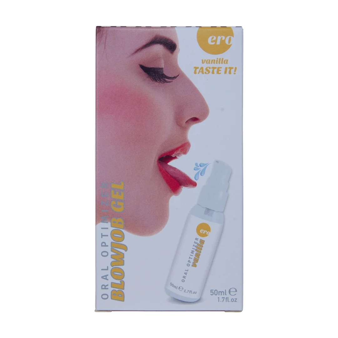 Gel stimolante alla vaniglia – Oral Optimizer Deepthroat Gel 2 fl oz / 50 ml – ero by HOT - immagine 1