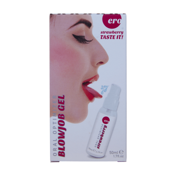 HOT Oral Optimizer Deepthroat Gel alla fragola 50 ml