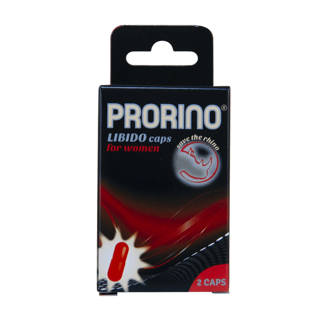Capsule per la libido femminile | Libido Caps 2 pezzi | PRORINO, ero by HOT - black line - immagine 1