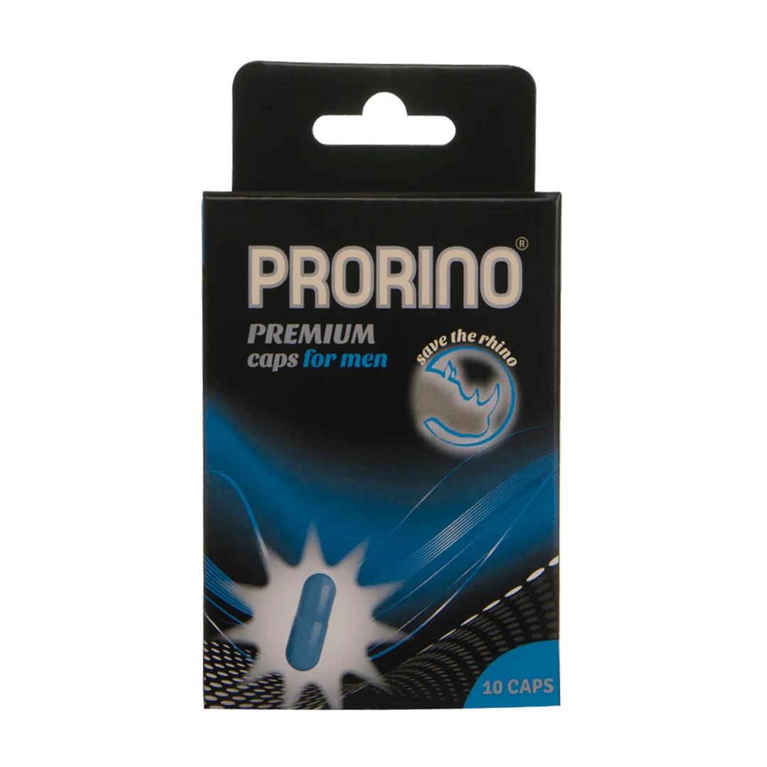 Pillole stimolanti del desiderio – Pillole per l’erezione da uomo, 10 pezzi, Prorino Potency Capsules - immagine 1