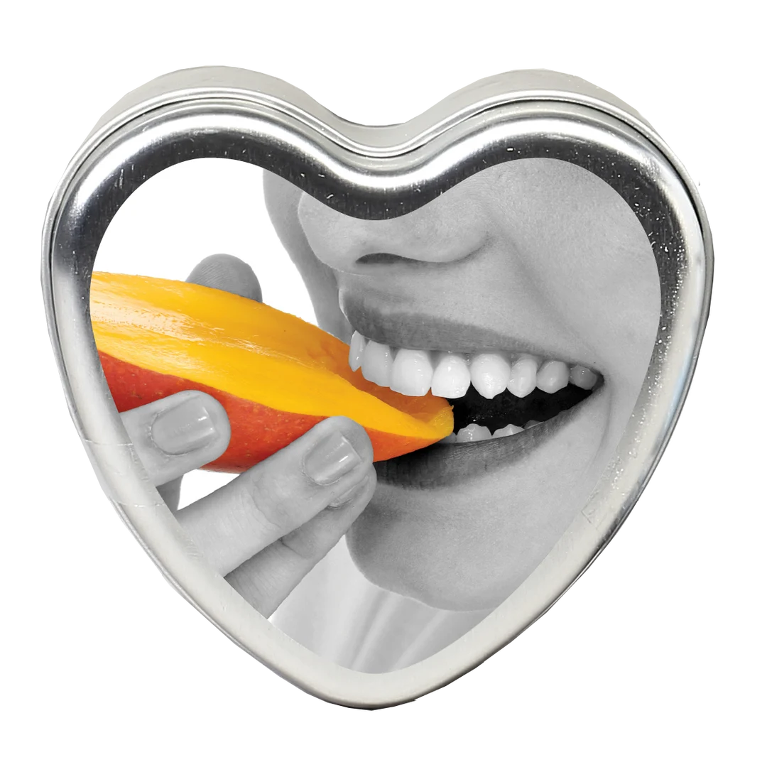Candela da massaggio commestibile al mango Earthly Body - immagine 1