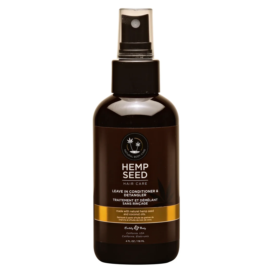 HSHX022 Balsamo senza risciacquo e districante – idrata, districa e protegge dal calore – tè bianco e zenzero – Earthly Body – 118 ml - immagine 1
