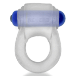 Anello fallico vibrante dalla vestibilità confortevole – Reverb Vibe Ring - Ghiaccio trasparente / Blu - immagine 5