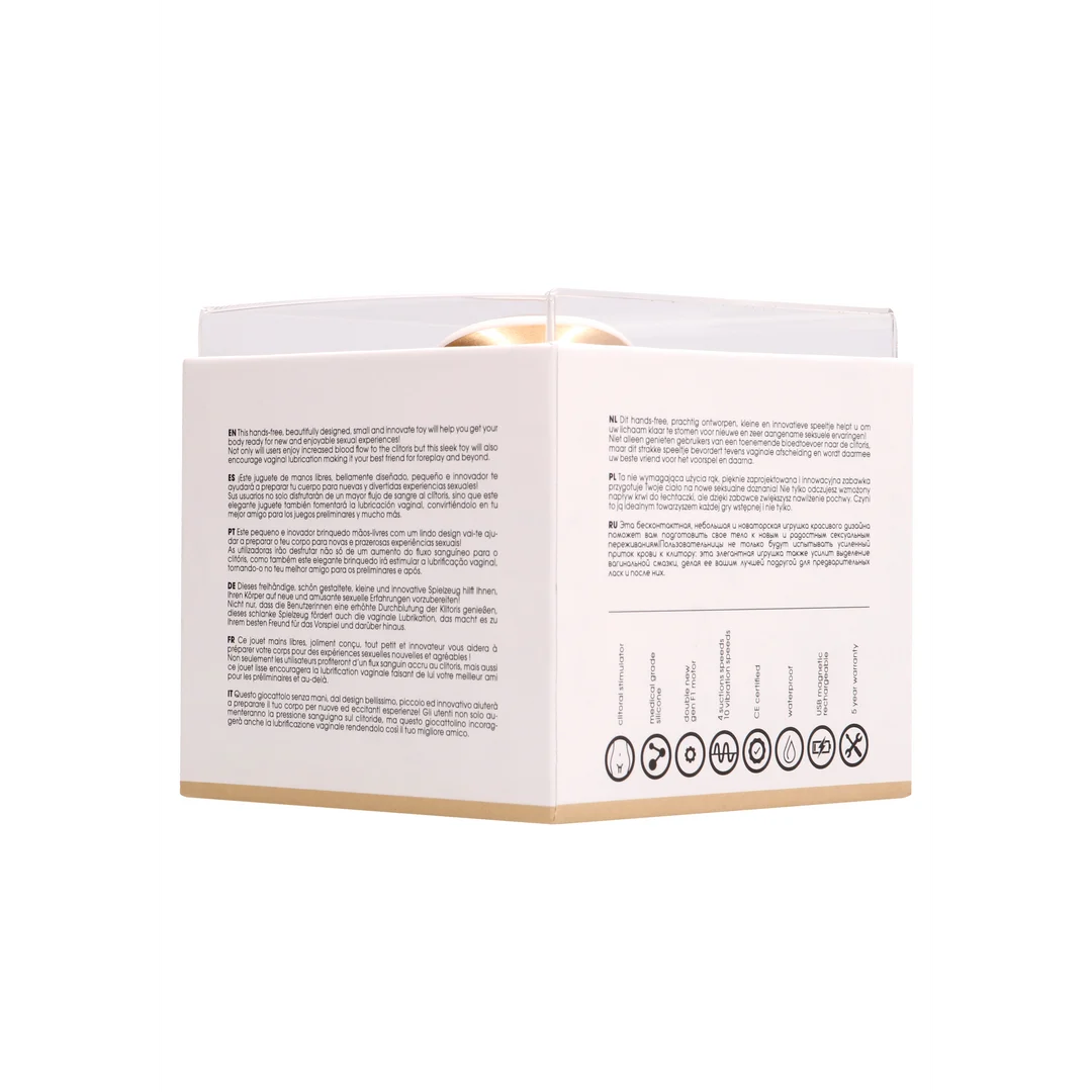 Vibratore per clitoride con design a mani libere – Tester Innovation by Shots - immagine 7