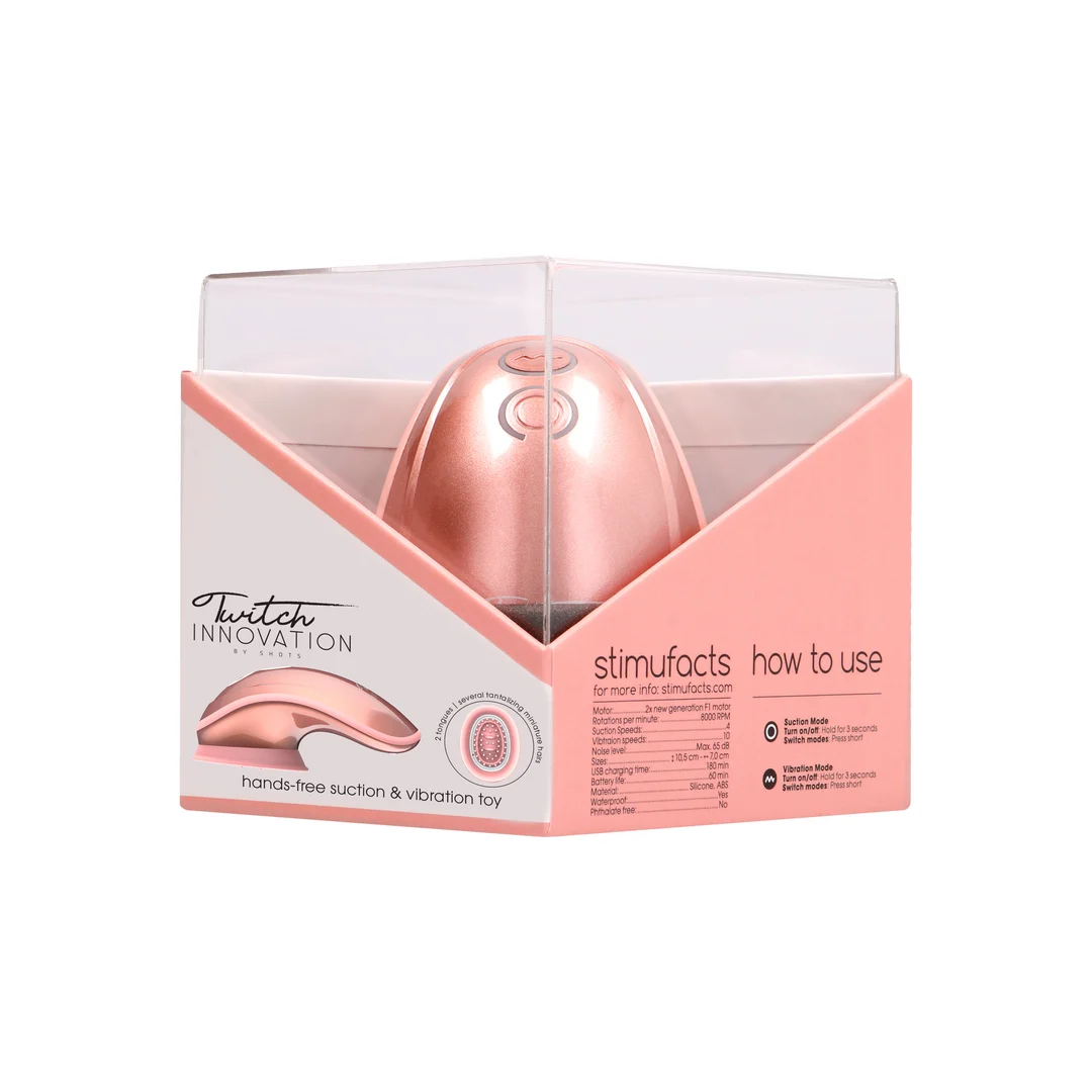 Vibratore per clitoride con design a mani libere – Tester Innovation by Shots - immagine 12