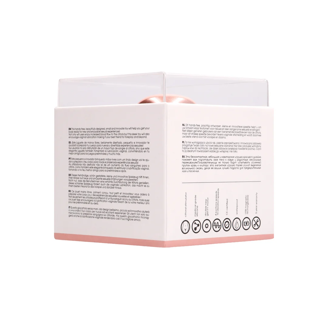 Vibratore per clitoride con design a mani libere – Tester Innovation by Shots - immagine 13