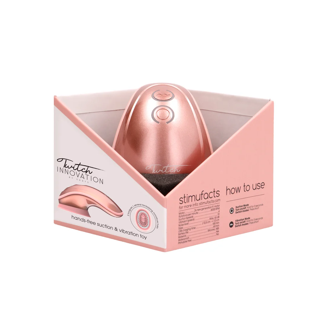 Vibratore per clitoride con design a mani libere – Tester Innovation by Shots - immagine 14