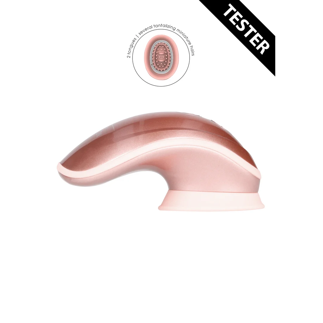 Vibratore per clitoride con design a mani libere – Tester Innovation by Shots - immagine 3
