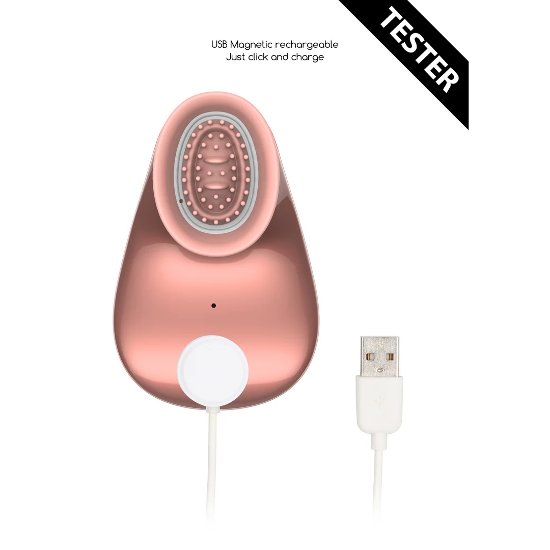 Vibratore per clitoride con design a mani libere – Tester Innovation by Shots - immagine 4