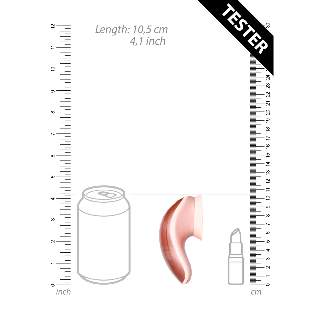 Vibratore per clitoride con design a mani libere – Tester Innovation by Shots - immagine 5