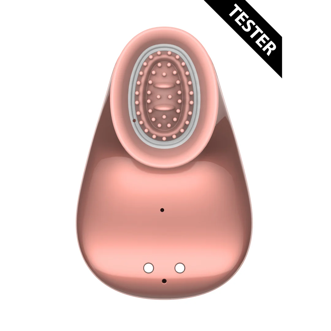 Vibratore per clitoride con design a mani libere – Tester Innovation by Shots - immagine 24