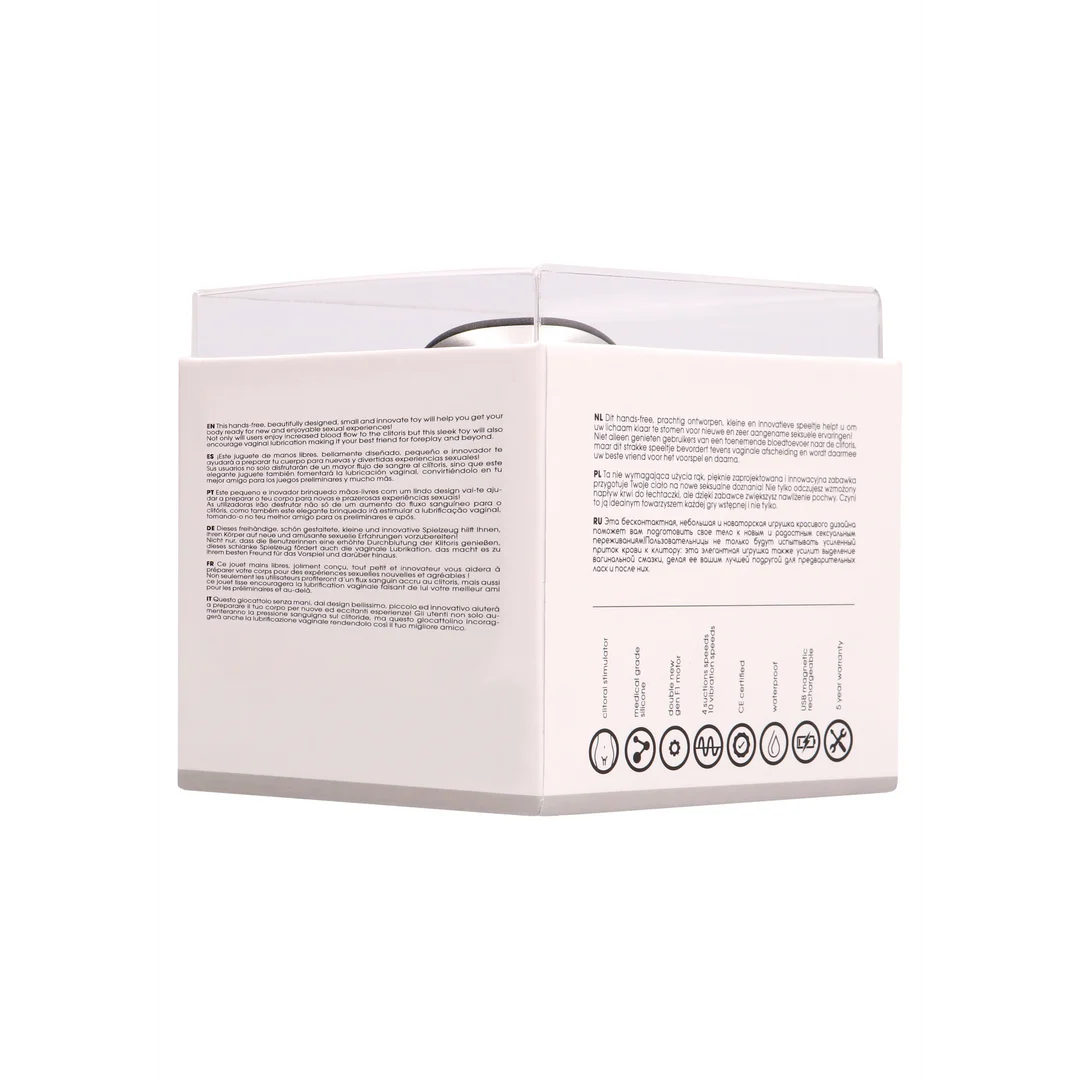 Vibratore per clitoride con design a mani libere – Tester Innovation by Shots - immagine 19