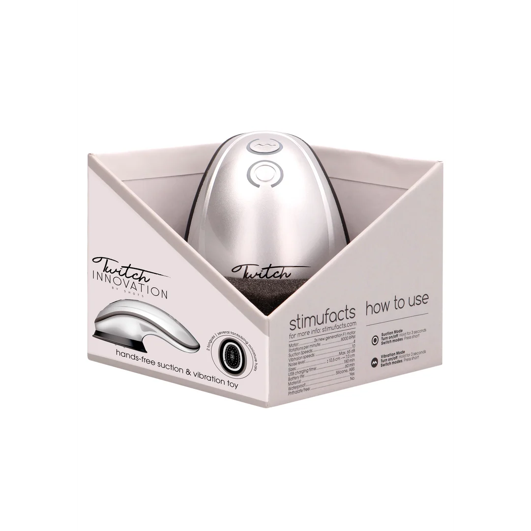 Vibratore per clitoride con design a mani libere – Tester Innovation by Shots - immagine 20