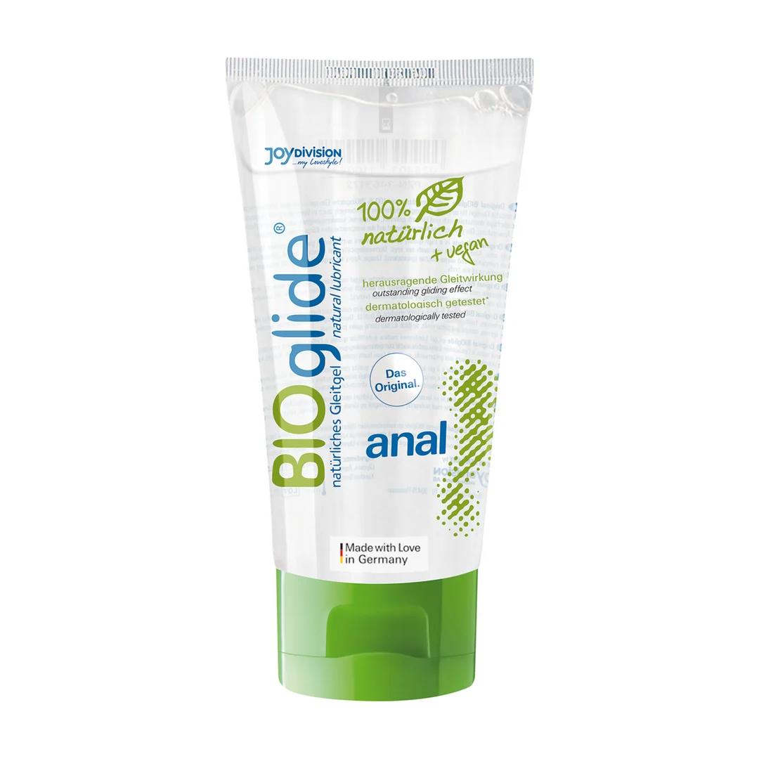 Lubrificante anale, 100% naturale e vegano, inodore e insapore, 80 ml, BIOglide - immagine 2