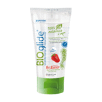 Lubrificante aromatizzato, vegano e 100% naturale, fragola, 80 ml, BIOglide - immagine 2