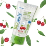Lubrificante aromatizzato, 100% naturale e vegano, ciliegia, 80 ml, BIOglide