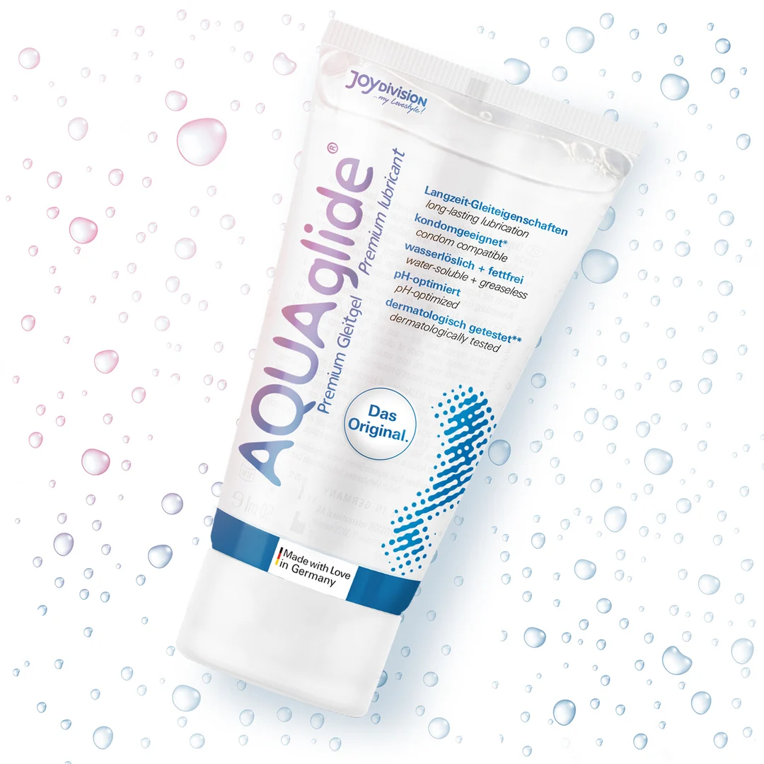 J-11702-8 Lubrificante a base d’acqua – AQUAglide Neutral, lubrificante medico – senza profumo e senza sapore – 50 ml – Joydivision - immagine 1
