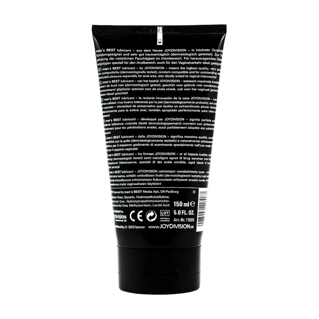 Lubrificante anale, specifico per l’uso anale e adatto anche all’uso vaginale, senza profumo né sapore, 150 ml, JOYDIVISION - immagine 1
