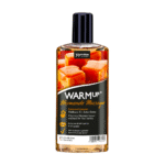 Olio per massaggi erotici – fluido da massaggio WARMup con effetto riscaldante – caramello – Joydivision – 150 ml - immagine 2