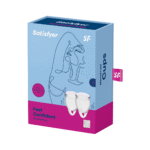 Coppetta mestruale – Set da due (15 ml e 20 ml), trasparenti – Tester - immagine 2
