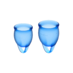 Coppetta mestruale – Set da due (15 ml e 20 ml), trasparenti – Tester - immagine 5