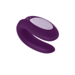 Vibratore doppio con vestibilità confortevole – Double Joy – Vibratore per coppia – Viola - immagine 6