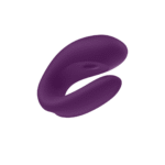 Vibratore doppio con vestibilità confortevole – Double Joy – Vibratore per coppia – Viola - immagine 3