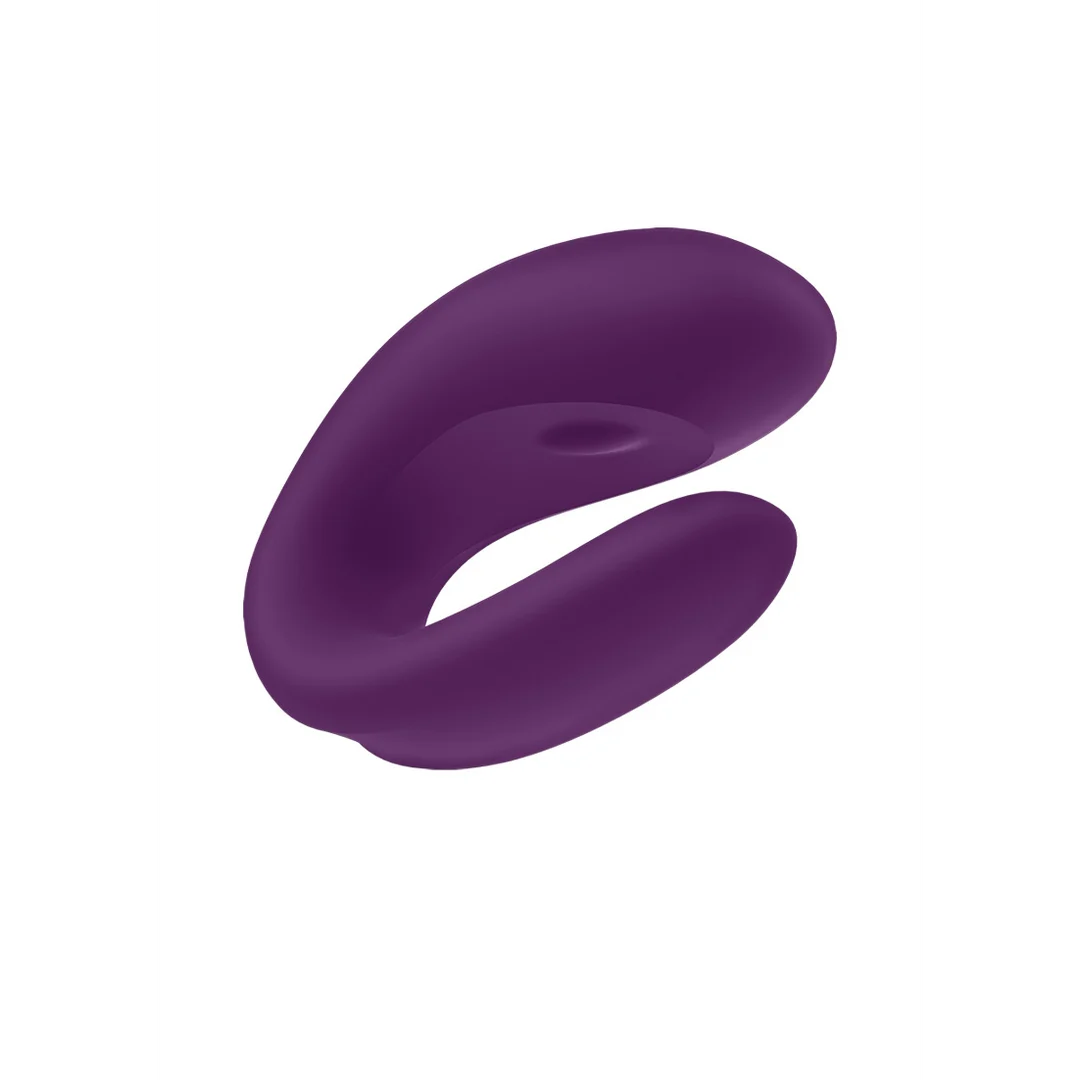 Vibratore doppio con vestibilità confortevole – Double Joy – Vibratore per coppia – Viola - immagine 3