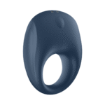 Anello vibrante per il pene con anello in morbido silicone – Strong One - Anello vibrante per il pene - Blu - immagine 5