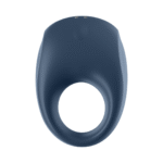 Anello vibrante per il pene con anello in morbido silicone – Strong One - Anello vibrante per il pene - Blu - immagine 2