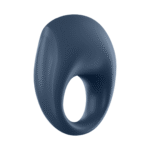 Anello vibrante per il pene con anello in morbido silicone – Strong One - Anello vibrante per il pene - Blu - immagine 3