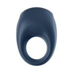Anello vibrante per il pene con anello in morbido silicone – Strong One - Anello vibrante per il pene - Blu - immagine 4