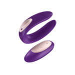 Vibratore doppio con telecomando – Double Plus - Remote Partner Vibrator - Viola - immagine 6
