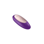 Vibratore doppio con telecomando – Double Plus - Remote Partner Vibrator - Viola - immagine 3