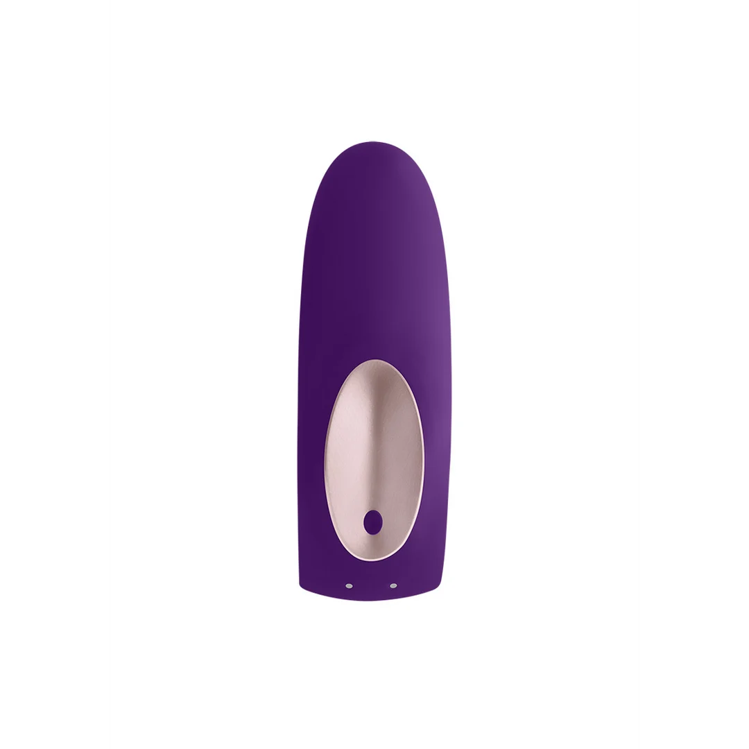 Vibratore doppio con telecomando – Double Plus - Remote Partner Vibrator - Viola - immagine 4