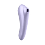 Vibratore Satisfyer Duo dal design curvo, color malva - immagine 5
