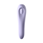 Vibratore Satisfyer Duo dal design curvo, color malva - immagine 3