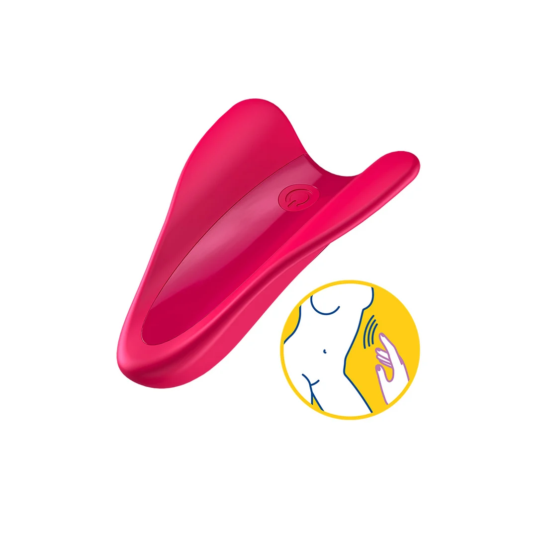 Vibratore per dita Satisfyer con attacco magnetico per la ricarica – High Fly - immagine 5