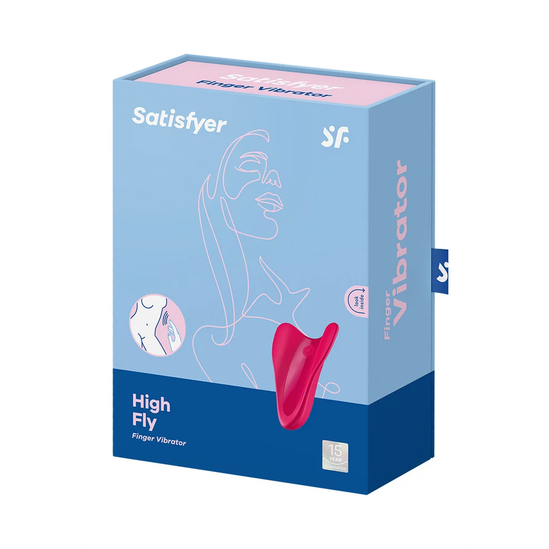 J2018-120-2-2 Vibratore per dita Satisfyer con attacco magnetico per la ricarica – High Fly - immagine 1