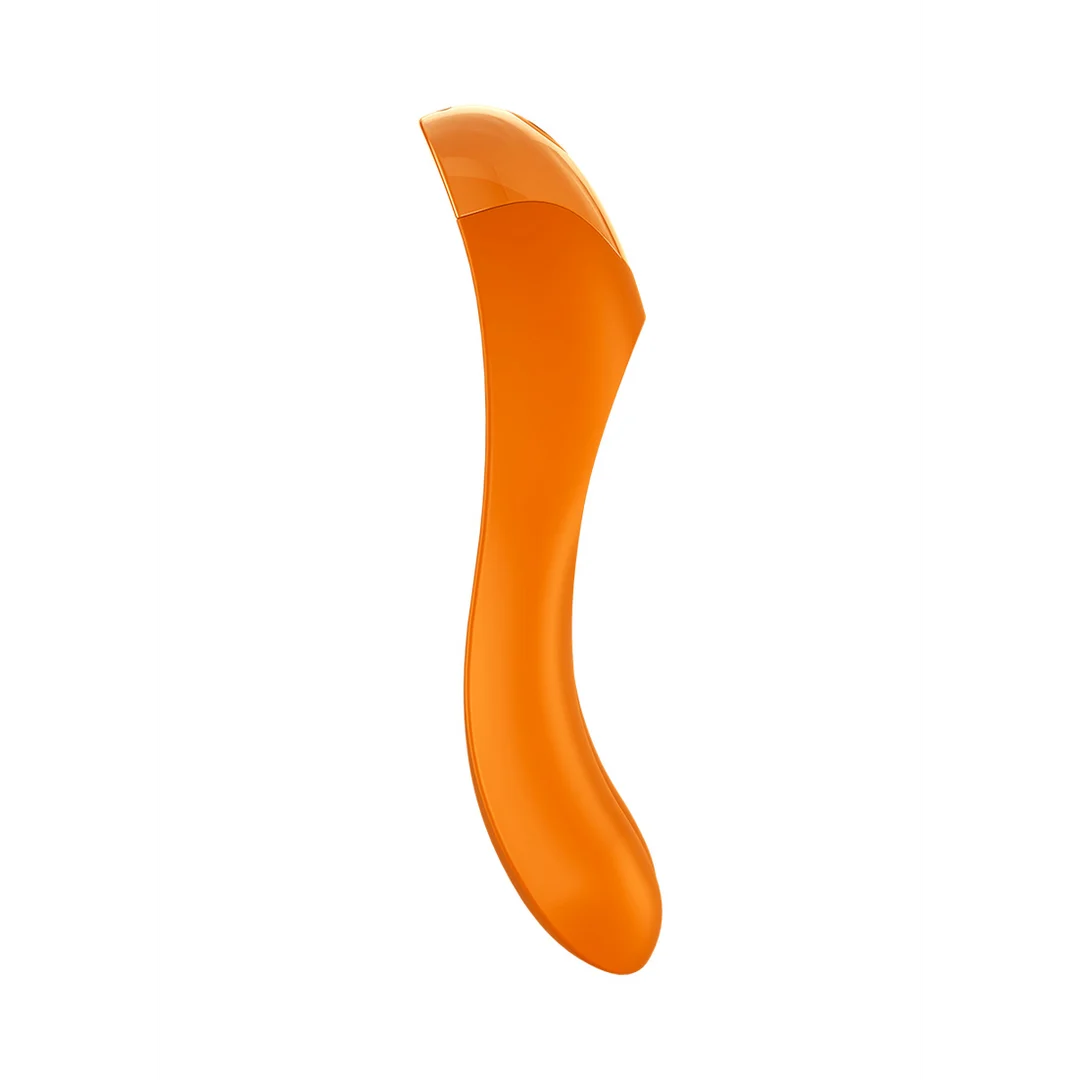 Vibratore da dito Satisfyer Candy Cane, arancione - immagine 3