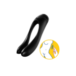 Vibratore da dito Satisfyer Candy Cane, arancione - immagine 11