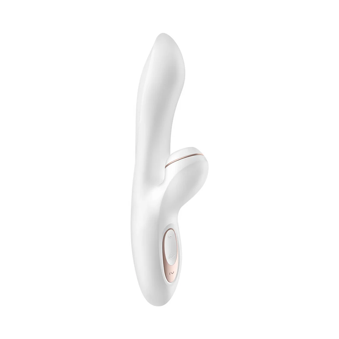 Satisfyer vibratore per il punto G con 11 modalità di onde di pressione – Bianco/Rosa oro - immagine 5